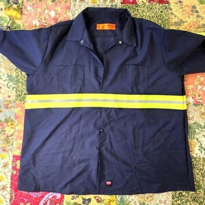 Red Kap‎ hi vis shirt. 4xl